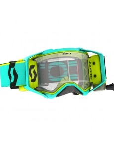 OCULOS SCOTT PROSPECT WFS - TEAL AMARELO - LENTE CLARA 